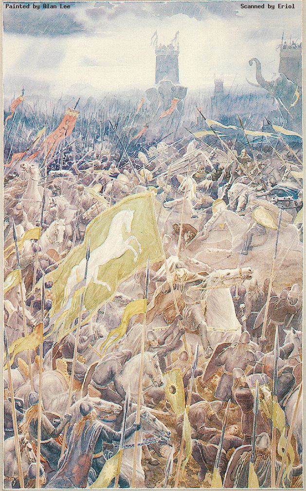 Alan Lee - Bataille